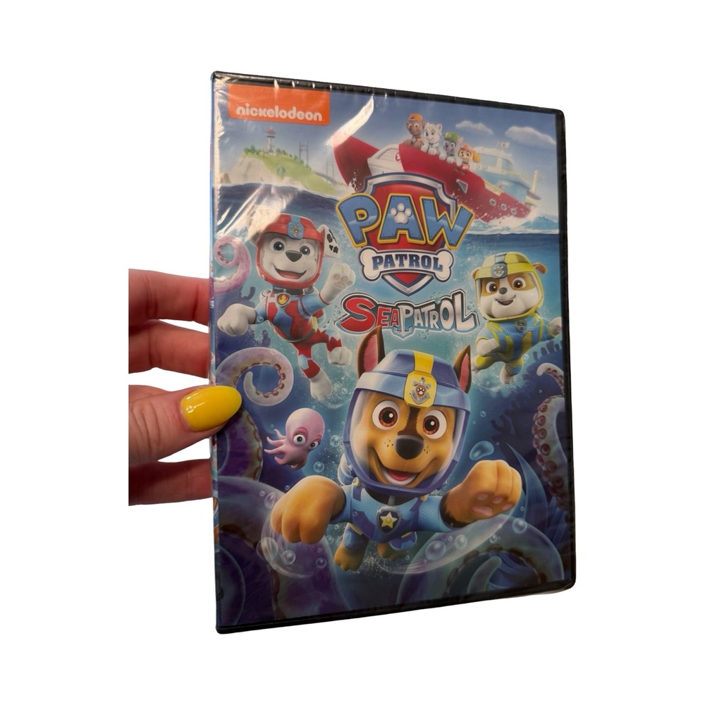 Nickelodeon‎ Paw Patrol Sea Patrol DVD 2018 Animated Kids Movie New Sealed
